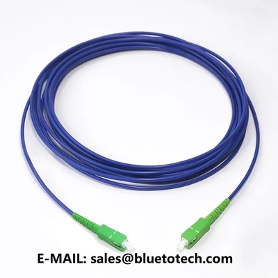 Armored Fiber Optic Patch Cord SC/APC To SC/APC 3mm Fiber Optic Armored Patch Cable 3.0mm SC/APC To SC/APC Simplex