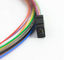 12 / 6 Fibers Ribbon Fan Out Kit 52'' Tubing Hytrel Cable 900μM 0.9mm