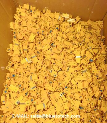 Yellow SC Simplex Fiber Optic Adapter Single Mode UPC SC-SC Fiber Optic Coupler for FTTx ODF Patch Panel