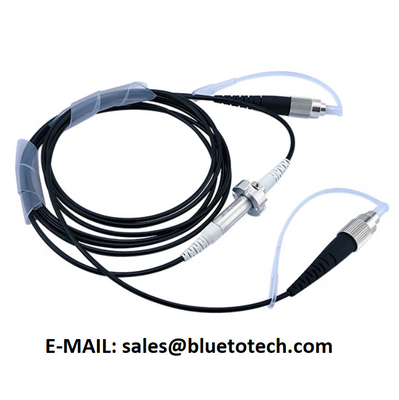 Fibra ottica giunzioni rotanti Fibra ottica Splip Ring rotativo 1Fibra FC connettore singolo modello Long Life Cavo nero