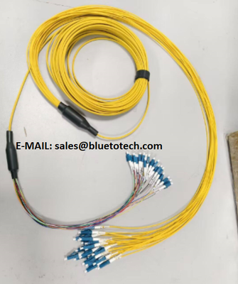 cavo di toppa a fibra ottica di singolo modo LSZH 24core LC 0.9mm al cavo di toppa ottico di LC 2.0mm