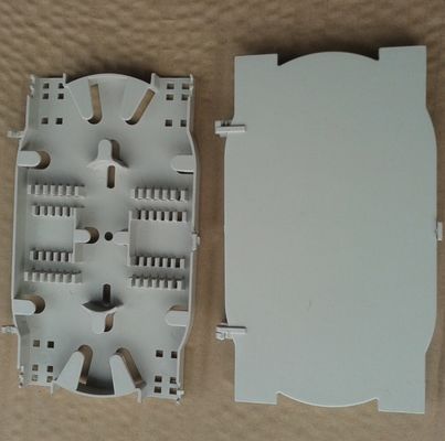 Vassoio grigio della gestione della fibra di colore/fibra a fibra ottica del centro 24 del vassoio 24 della giuntura