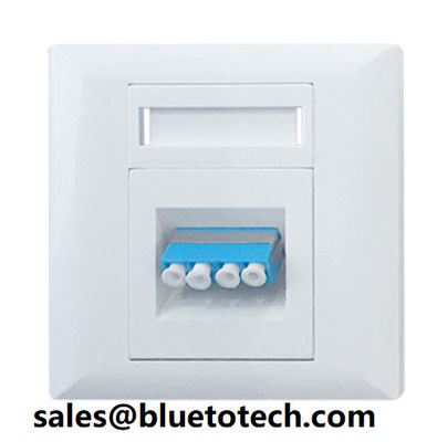 Piastra frontale della fibra del contenitore di supporto della parete dell'adattatore FTTH del quadrato di LC