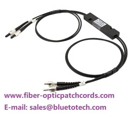 Accoppiatore a fibra ottica 200μm del separatore 2×2 della fibra mista NA0.22 di 1×2 SMA905 FBT Spliter 200μm