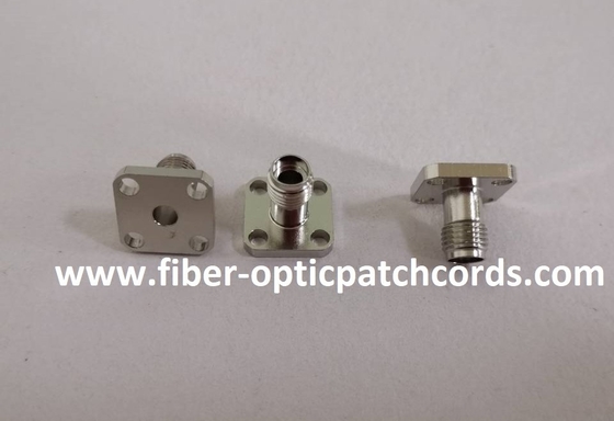 Adattatori a fibra ottica del metallo SMA 905 femminili alla femmina robusta con le coperture antipolvere